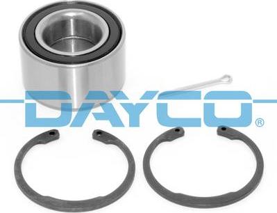 Dayco KWD1072 - Kit de roulements de roue cwaw.fr