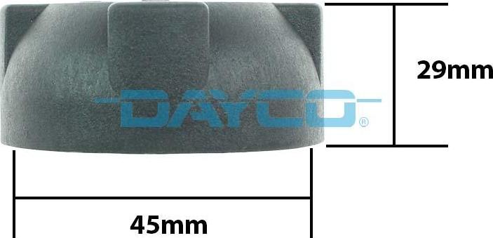 DAYCO-AU DRC021 - Bouchon, réservoir de liquide de refroidissement cwaw.fr