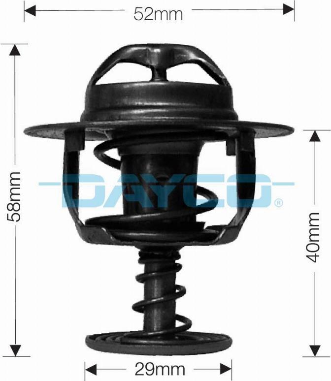 DAYCO-AU DT50A - Thermostat d'eau cwaw.fr