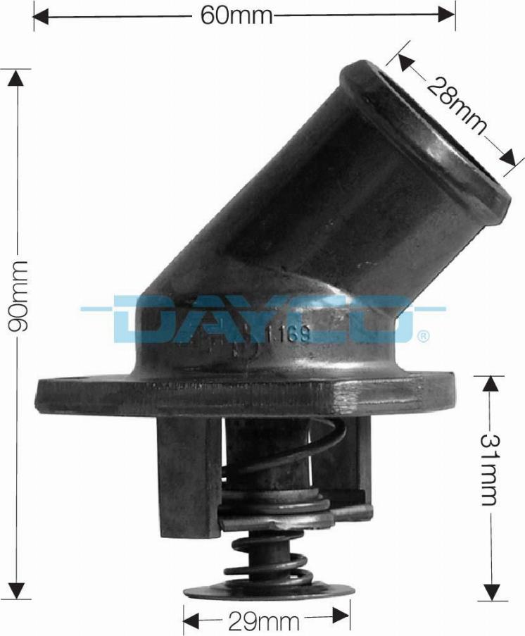 DAYCO-AU DT88D - Thermostat d'eau cwaw.fr