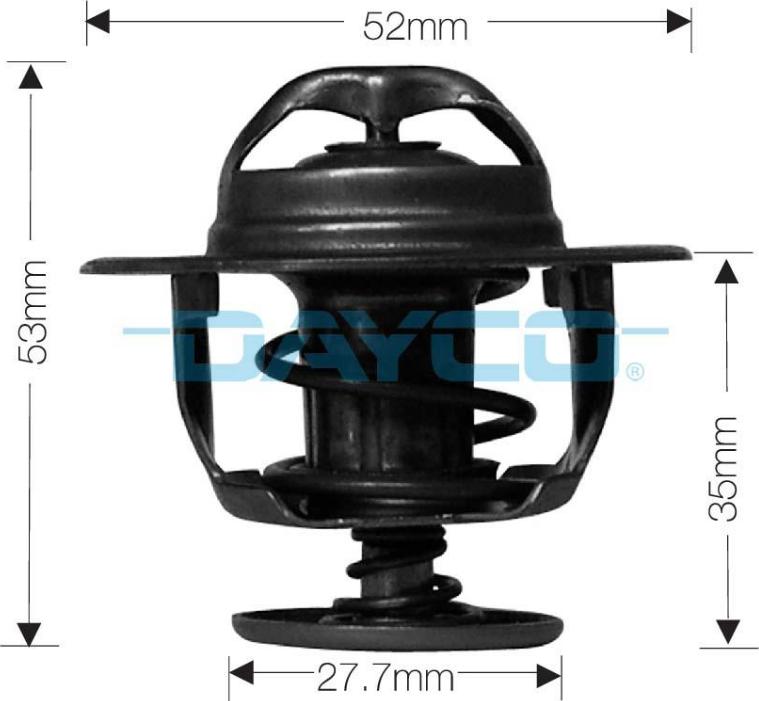 DAYCO-AU DT33D - Thermostat d'eau cwaw.fr