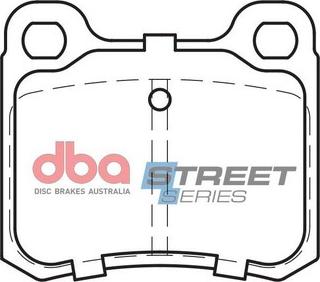 DBA Australia DB433SS - Kit de plaquettes de frein, frein à disque cwaw.fr