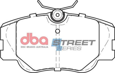 DBA Australia DB425SS - Kit de plaquettes de frein, frein à disque cwaw.fr