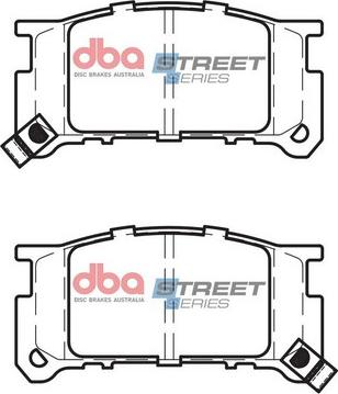 DBA Australia DB426SS - Kit de plaquettes de frein, frein à disque cwaw.fr