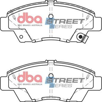 DBA Australia DB1991SS - Kit de plaquettes de frein, frein à disque cwaw.fr