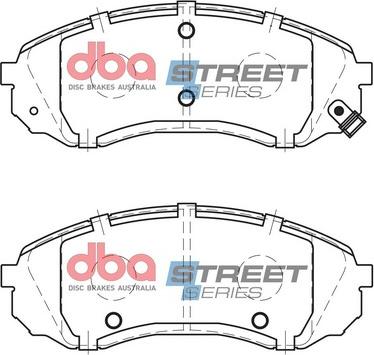 DBA Australia DB1940SS - Kit de plaquettes de frein, frein à disque cwaw.fr