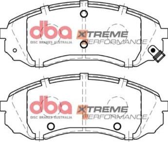 DBA Australia DB1940XP - Kit de plaquettes de frein, frein à disque cwaw.fr