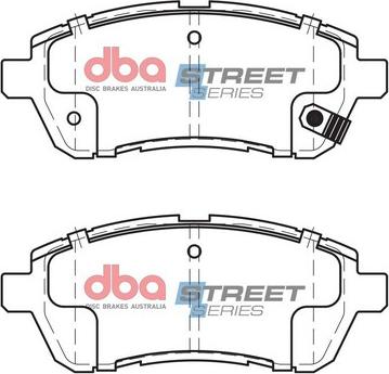 DBA Australia DB1941SS - Kit de plaquettes de frein, frein à disque cwaw.fr