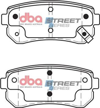 DBA Australia DB1943SS - Kit de plaquettes de frein, frein à disque cwaw.fr