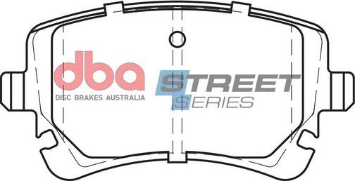 DBA Australia DB1956SS - Kit de plaquettes de frein, frein à disque cwaw.fr