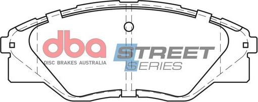 DBA Australia DB1985SS - Kit de plaquettes de frein, frein à disque cwaw.fr