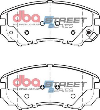 DBA Australia DB1924SS - Kit de plaquettes de frein, frein à disque cwaw.fr