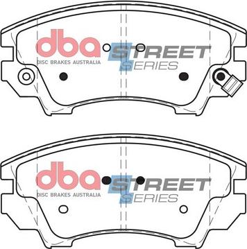 DBA Australia DB1925SS - Kit de plaquettes de frein, frein à disque cwaw.fr