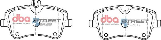 DBA Australia DB1921SS - Kit de plaquettes de frein, frein à disque cwaw.fr