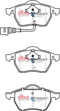 DBA Australia DB1492SS - Kit de plaquettes de frein, frein à disque cwaw.fr