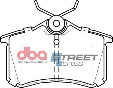 DBA Australia DB1449SS - Kit de plaquettes de frein, frein à disque cwaw.fr