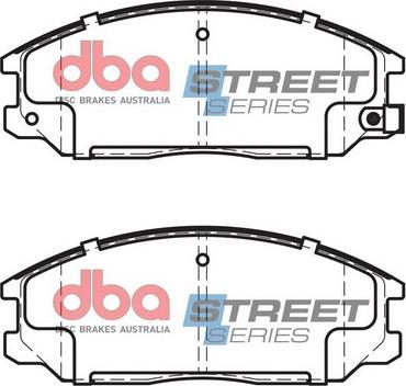 DBA Australia DB1450SS - Kit de plaquettes de frein, frein à disque cwaw.fr