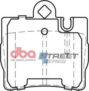 DBA Australia DB1458SS - Kit de plaquettes de frein, frein à disque cwaw.fr