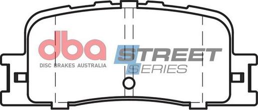 DBA Australia DB1463SS - Kit de plaquettes de frein, frein à disque cwaw.fr