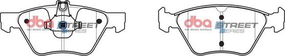 DBA Australia DB1403SS - Kit de plaquettes de frein, frein à disque cwaw.fr