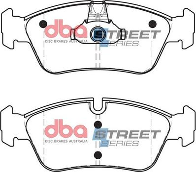 DBA Australia DB1414SS - Kit de plaquettes de frein, frein à disque cwaw.fr