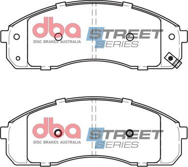 DBA Australia DB1489SS - Kit de plaquettes de frein, frein à disque cwaw.fr