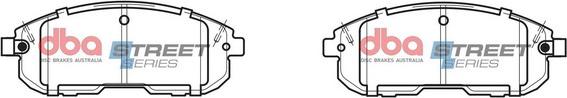 DBA Australia DB1485SS - Kit de plaquettes de frein, frein à disque cwaw.fr