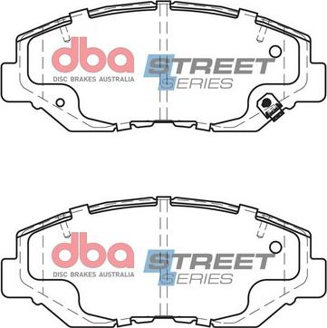 DBA Australia DB1481SS - Kit de plaquettes de frein, frein à disque cwaw.fr