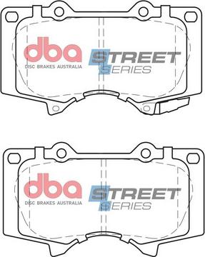 DBA Australia DB1482SS - Kit de plaquettes de frein, frein à disque cwaw.fr