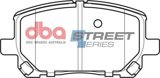 DBA Australia DB1487SS - Kit de plaquettes de frein, frein à disque cwaw.fr