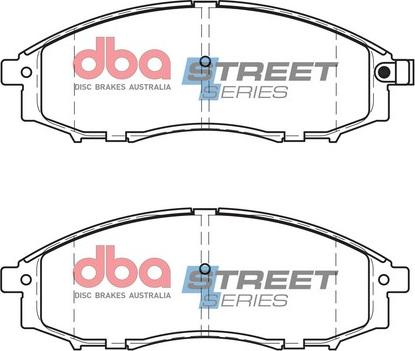 DBA Australia DB1439SS - Kit de plaquettes de frein, frein à disque cwaw.fr