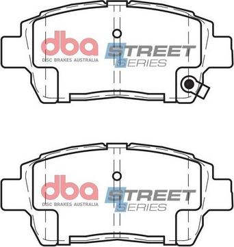 DBA Australia DB1422SS - Kit de plaquettes de frein, frein à disque cwaw.fr