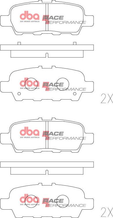 DBA Australia DB1509RP - Kit de plaquettes de frein, frein à disque cwaw.fr