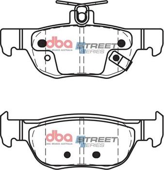 DBA Australia DB15047SS - Kit de plaquettes de frein, frein à disque cwaw.fr