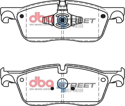 DBA Australia DB15058SS - Kit de plaquettes de frein, frein à disque cwaw.fr