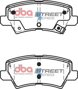 DBA Australia DB15057SS - Kit de plaquettes de frein, frein à disque cwaw.fr