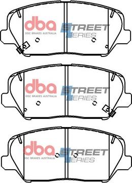 DBA Australia DB15069SS - Kit de plaquettes de frein, frein à disque cwaw.fr