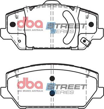 DBA Australia DB15012SS - Kit de plaquettes de frein, frein à disque cwaw.fr