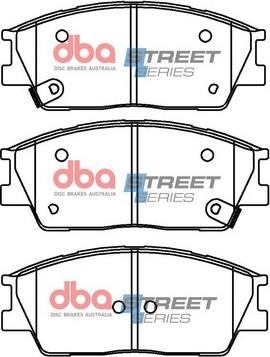 DBA Australia DB15085SS - Kit de plaquettes de frein, frein à disque cwaw.fr