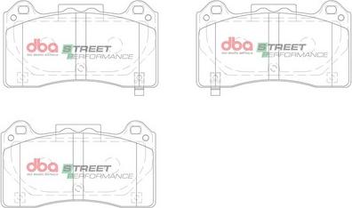 DBA Australia DB15025SP - Kit de plaquettes de freins de haute performance cwaw.fr