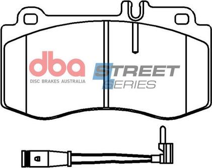 DBA Australia DB15103SS - Kit de plaquettes de frein, frein à disque cwaw.fr