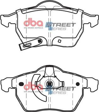 DBA Australia DB1510SS - Kit de plaquettes de frein, frein à disque cwaw.fr