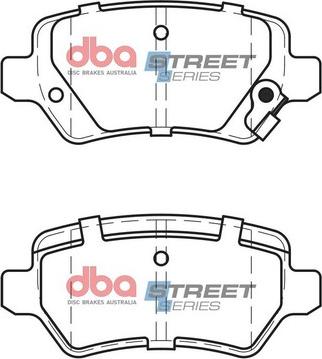 DBA Australia DB1511SS - Kit de plaquettes de frein, frein à disque cwaw.fr