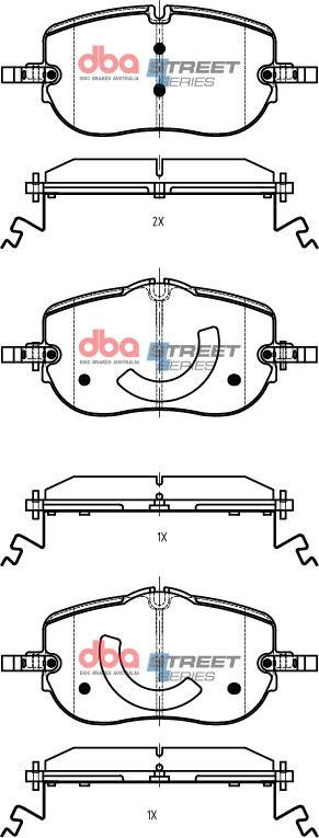 DBA Australia DB15209SS - Kit de plaquettes de frein, frein à disque cwaw.fr