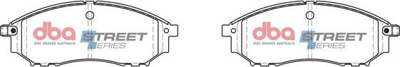 DBA Australia DB1696SS - Kit de plaquettes de frein, frein à disque cwaw.fr