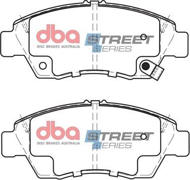 DBA Australia DB1662SS - Kit de plaquettes de frein, frein à disque cwaw.fr