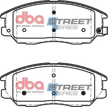 DBA Australia DB1684SS - Kit de plaquettes de frein, frein à disque cwaw.fr