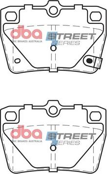 DBA Australia DB1680SS - Kit de plaquettes de frein, frein à disque cwaw.fr