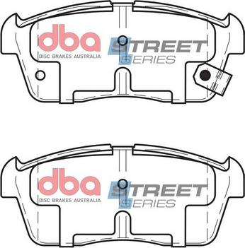 DBA Australia DB1674SS - Kit de plaquettes de frein, frein à disque cwaw.fr