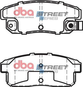 DBA Australia DB1671SS - Kit de plaquettes de frein, frein à disque cwaw.fr